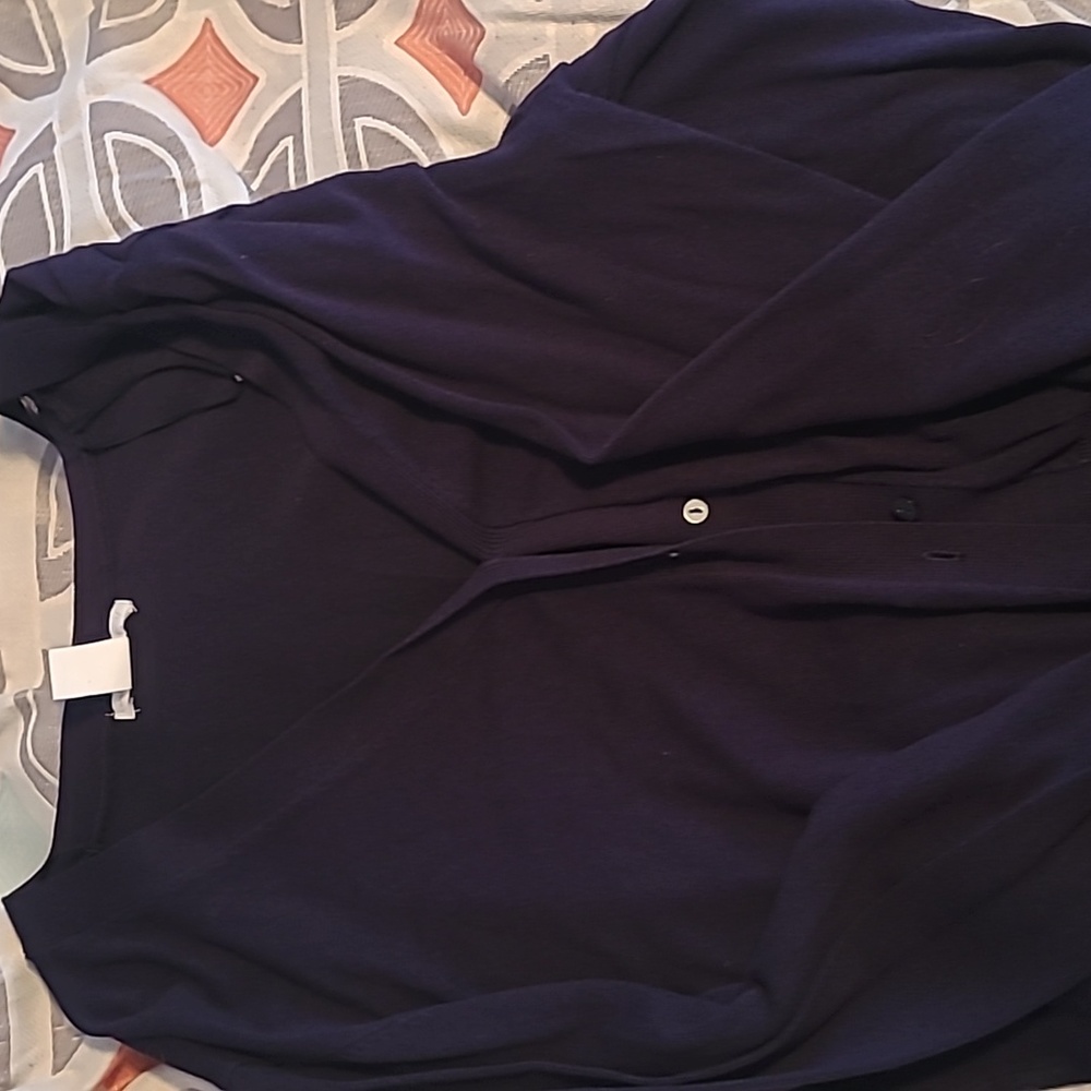Size Small Navy Cardigan